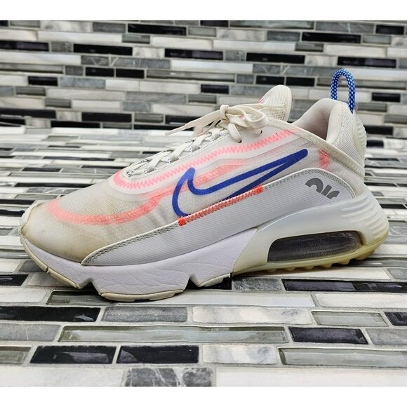 Nike Air Max 2090 'White Flash Crimson' Women's Shoes Size 9.5 - Picture 1 of 10